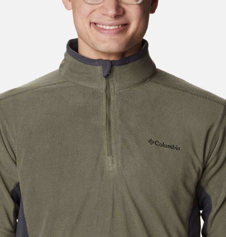 Chandail à demi-fermeture éclair en polaire Klamath Range II Homme - Grandes tailles, Color: Stone Green, Shark, image 4