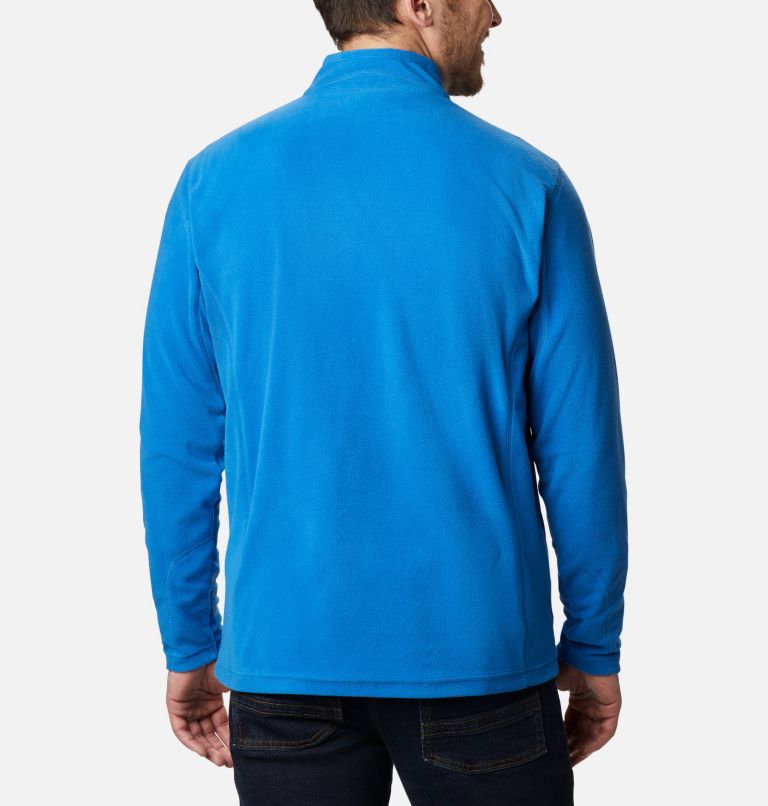Men's Klamath Range II Half Zip Fleece Pullover - Tall, Color: Bright Indigo, image 2