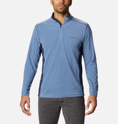 mens half zip fleece pullover