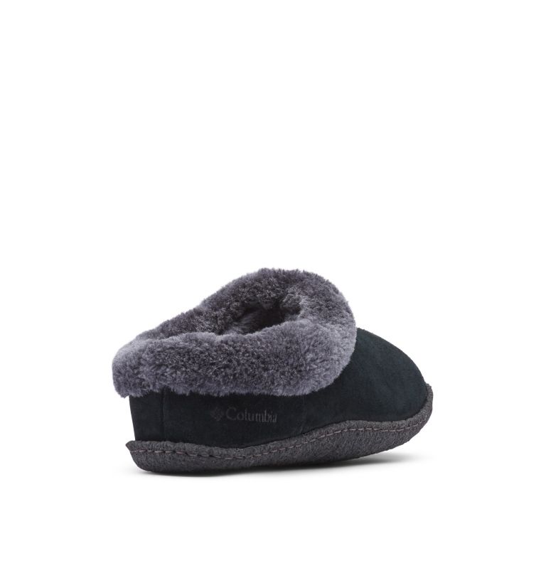 Women's Duchess Hill Slipper, Color: Black, Monument, image 9