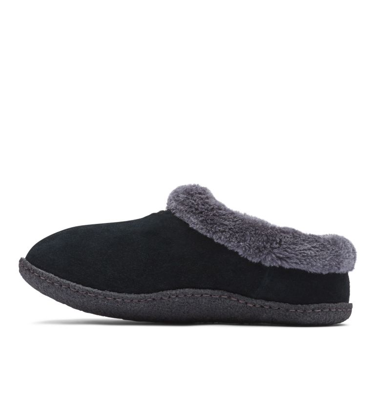 Women's Duchess Hill Slipper, Color: Black, Monument, image 5