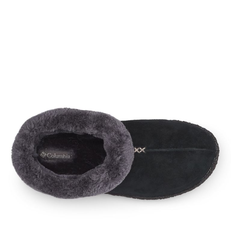Women's Duchess Hill Slipper, Color: Black, Monument, image 3