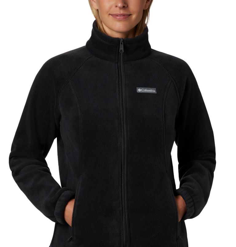 Thumbnail: Women’s Benton Springs Full Zip Fleece Jacket, Color: Black, image 3