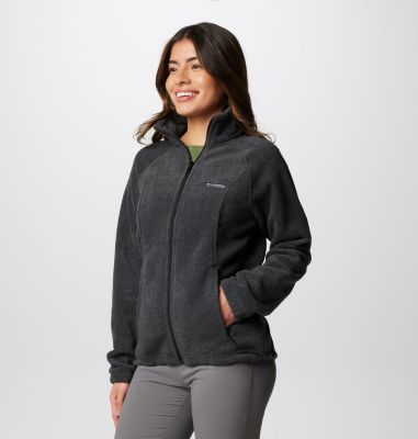 Women's Benton Springs Full Zip Fleece Jacket, Color: Charcoal Heather, image 60