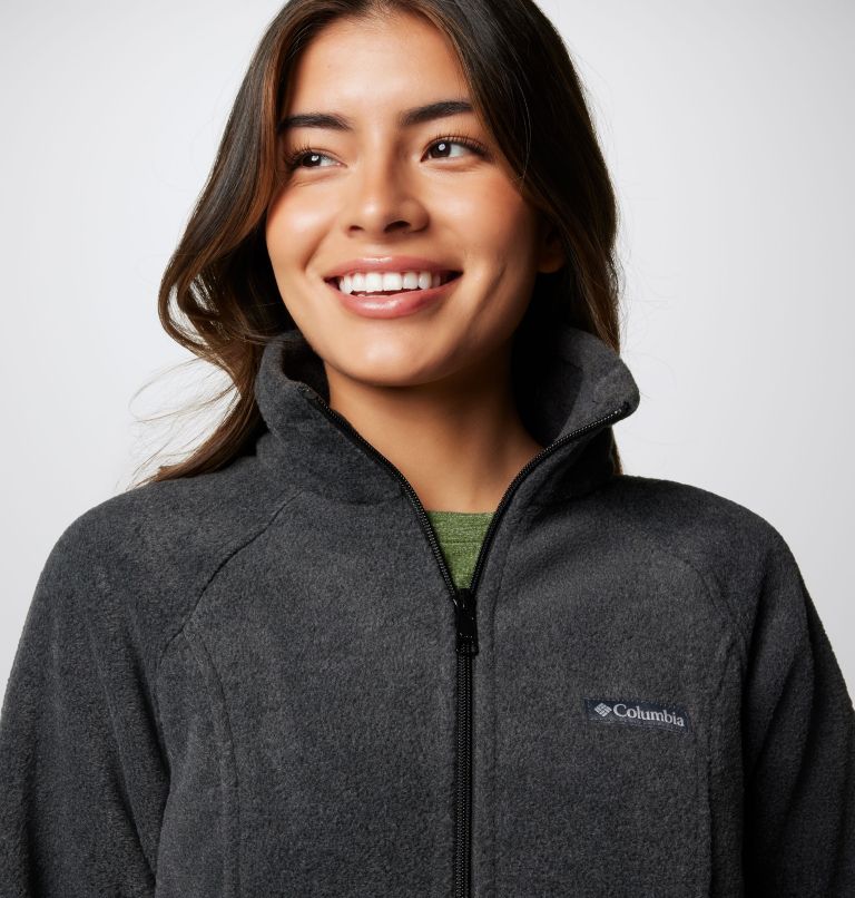Women's Benton Springs Full Zip Fleece Jacket, Color: Charcoal Heather, image 5