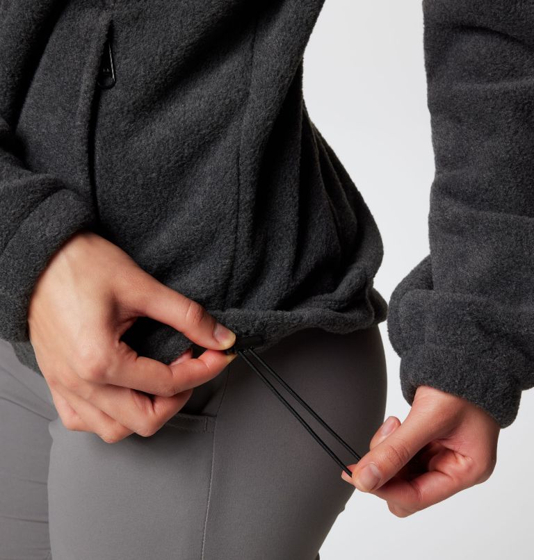 Women's Benton Springs Full Zip Fleece Jacket, Color: Charcoal Heather, image 6