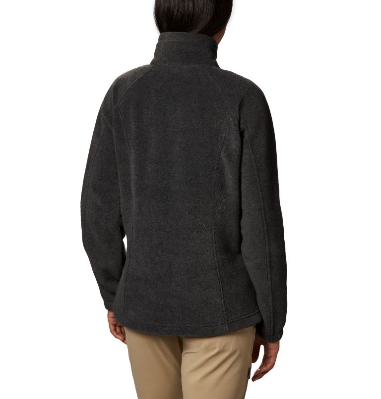 Women’s Benton Springs Full Zip Fleece Jacket, Color: Charcoal Heather, image 2