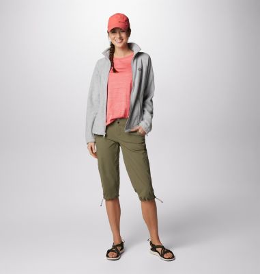 Women's Benton Springs Full Zip Fleece Jacket, Color: Cirrus Grey Heather, image 3