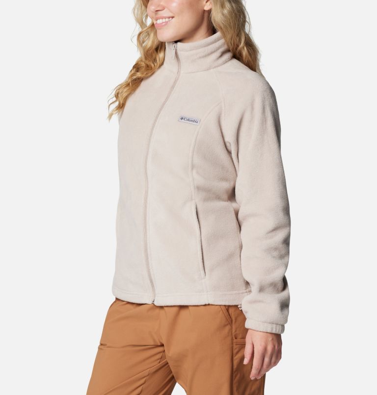 Women's Benton Springs Full Zip Fleece Jacket, Color: Crushed Clay, image 3