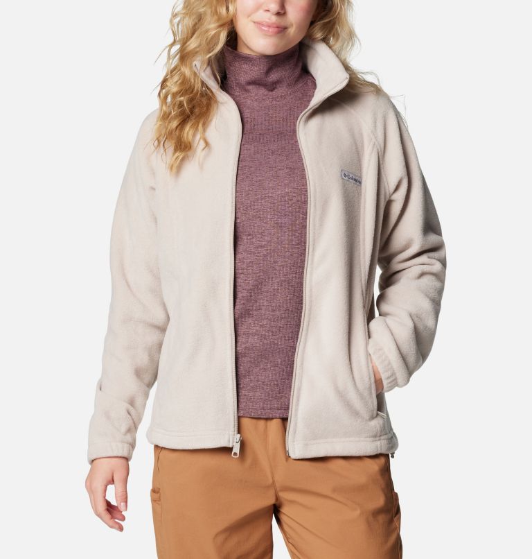 Women's Benton Springs Full Zip Fleece Jacket, Color: Crushed Clay, image 6