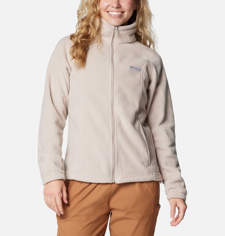 Women's Benton Springs Full Zip Fleece Jacket, Color: Crushed Clay, image 1