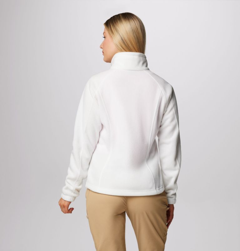 Thumbnail: Women's Benton Springs Full Zip Fleece Jacket, Color: Sea Salt, image 2