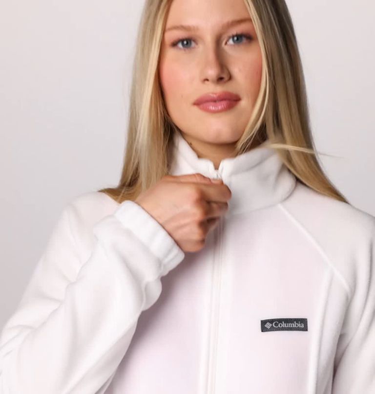 Women’s Benton Springs Full Zip Fleece Jacket, Color: Sea Salt