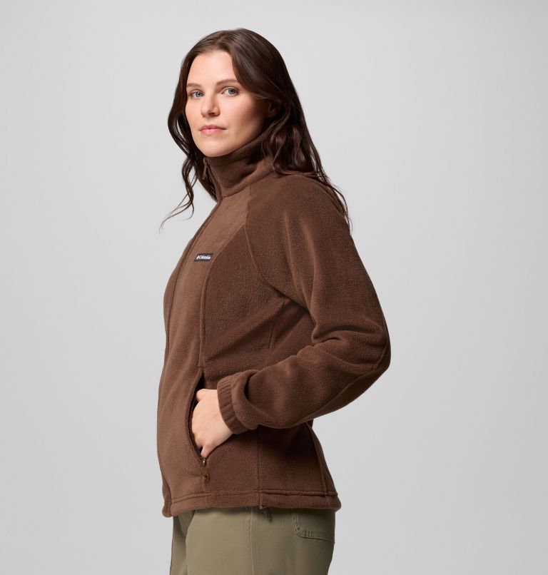 Women's Benton Springs Full Zip Fleece Jacket, Color: Tobacco, image 4