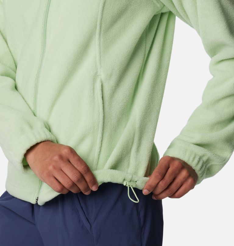 Women's Benton Springs Full Zip Fleece Jacket, Color: Sage Leaf, image 6