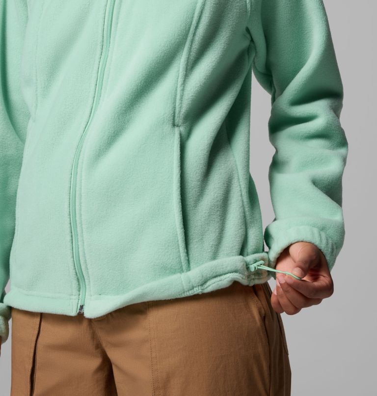 Women's Benton Springs Full Zip Fleece Jacket, Color: New Mint, image 6