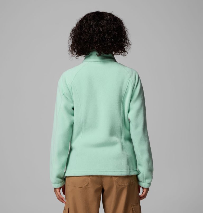 Women's Benton Springs Full Zip Fleece Jacket, Color: New Mint, image 3