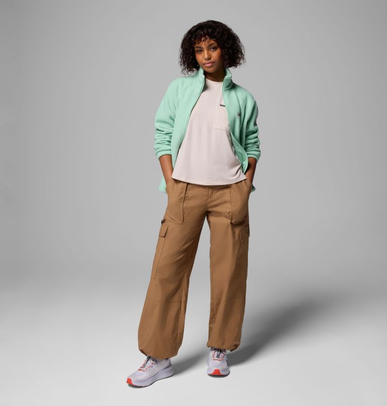 Women's Benton Springs Full Zip Fleece Jacket, Color: New Mint, image 2