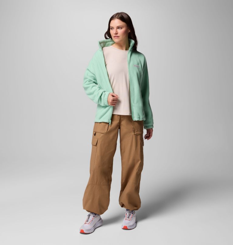 Women's Benton Springs Full Zip Fleece Jacket, Color: New Mint, image 7