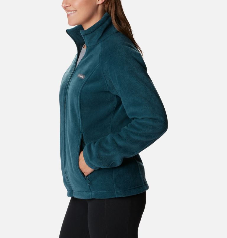 Thumbnail: Women's Benton Springs Full Zip Fleece Jacket, Color: Night Wave, image 3