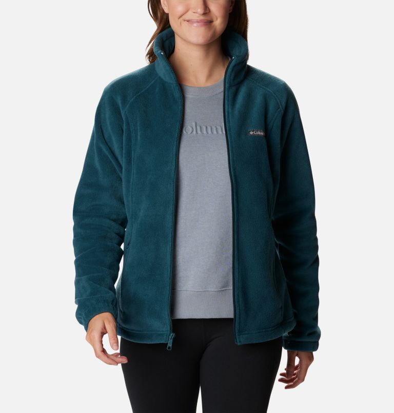 Thumbnail: Women's Benton Springs Full Zip Fleece Jacket, Color: Night Wave, image 7