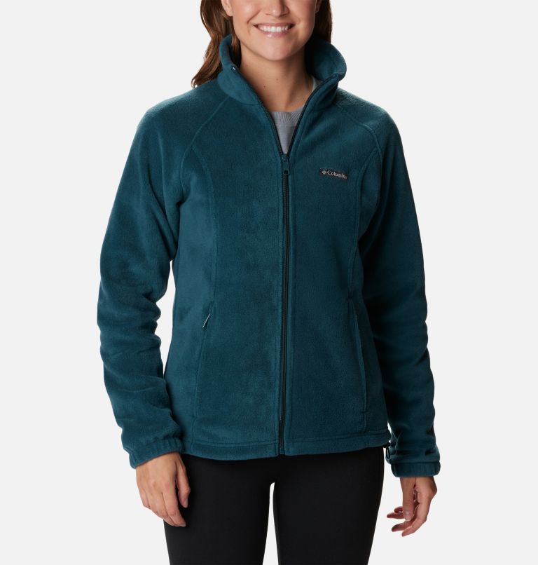 Columbia Benton Springs Full Zip Fleece Jacket - Women's Black / XXL