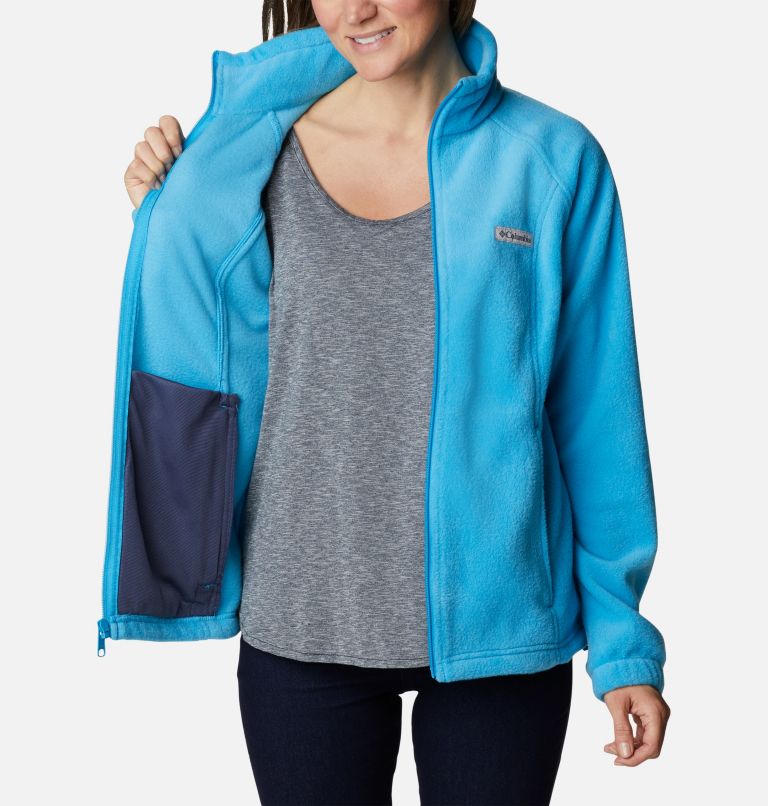 Women’s Benton Springs Full Zip Fleece Jacket, Color: Blue Chill, image 5