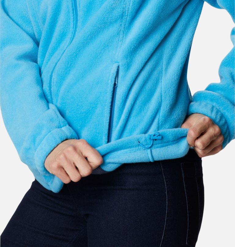 Women’s Benton Springs Full Zip Fleece Jacket, Color: Blue Chill, image 6