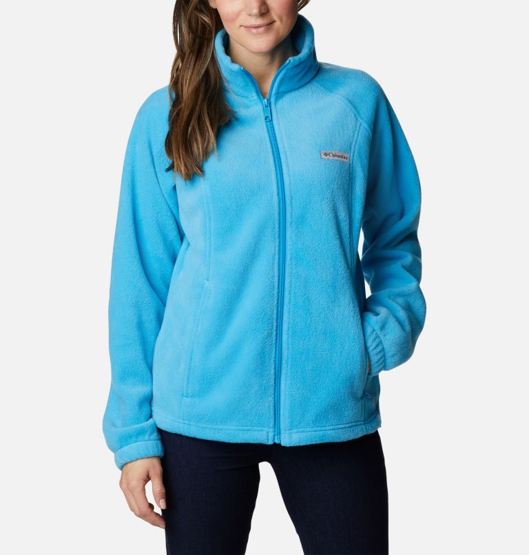 Thumbnail: Women’s Benton Springs Full Zip Fleece Jacket, Color: Blue Chill, image 1