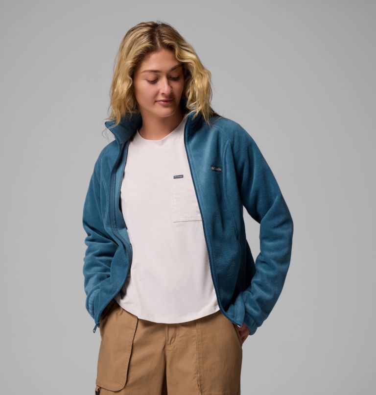Women's Benton Springs Full Zip Fleece Jacket, Color: Everblue, image 5