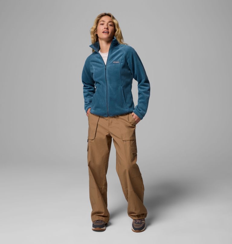 Women's Benton Springs Full Zip Fleece Jacket, Color: Everblue, image 2
