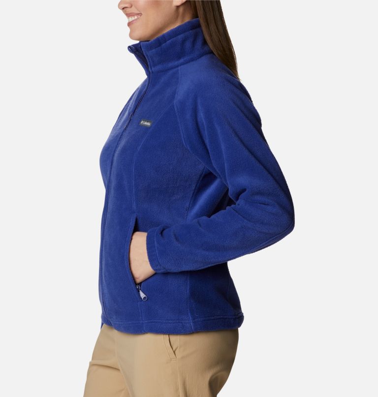 Women’s Benton Springs Full Zip Fleece Jacket, Color: Dark Sapphire, image 3