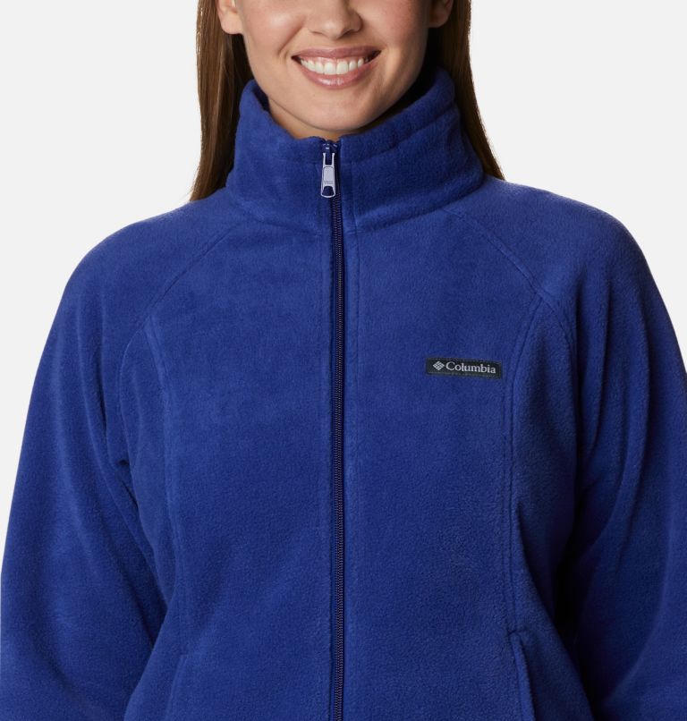 Women’s Benton Springs Full Zip Fleece Jacket, Color: Dark Sapphire, image 4