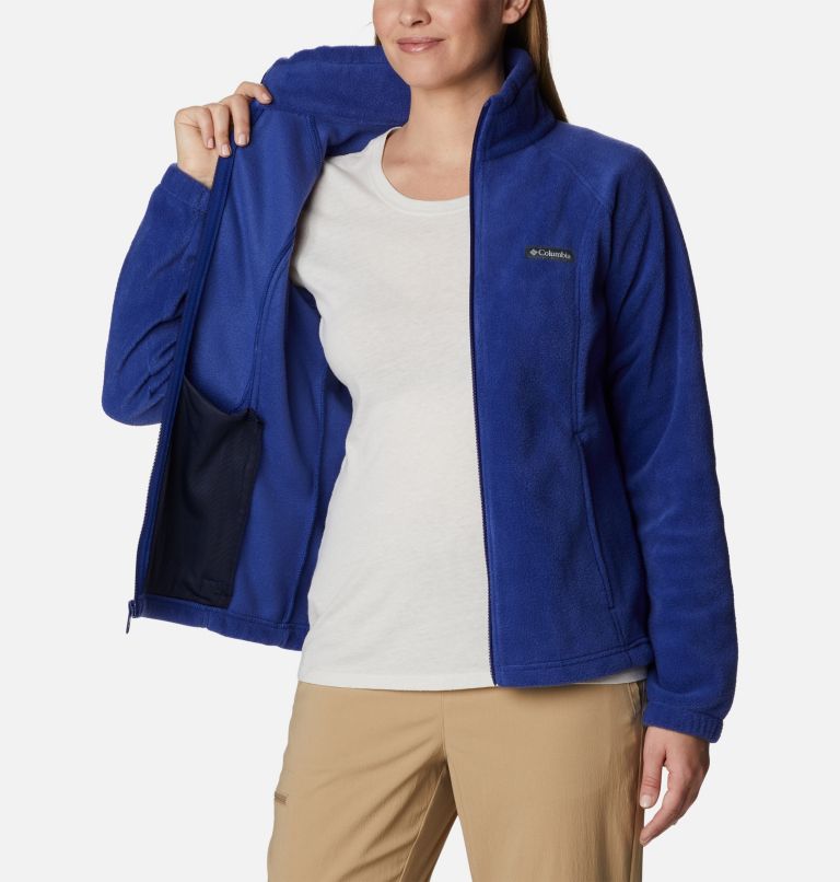 Thumbnail: Women’s Benton Springs Full Zip Fleece Jacket, Color: Dark Sapphire, image 5