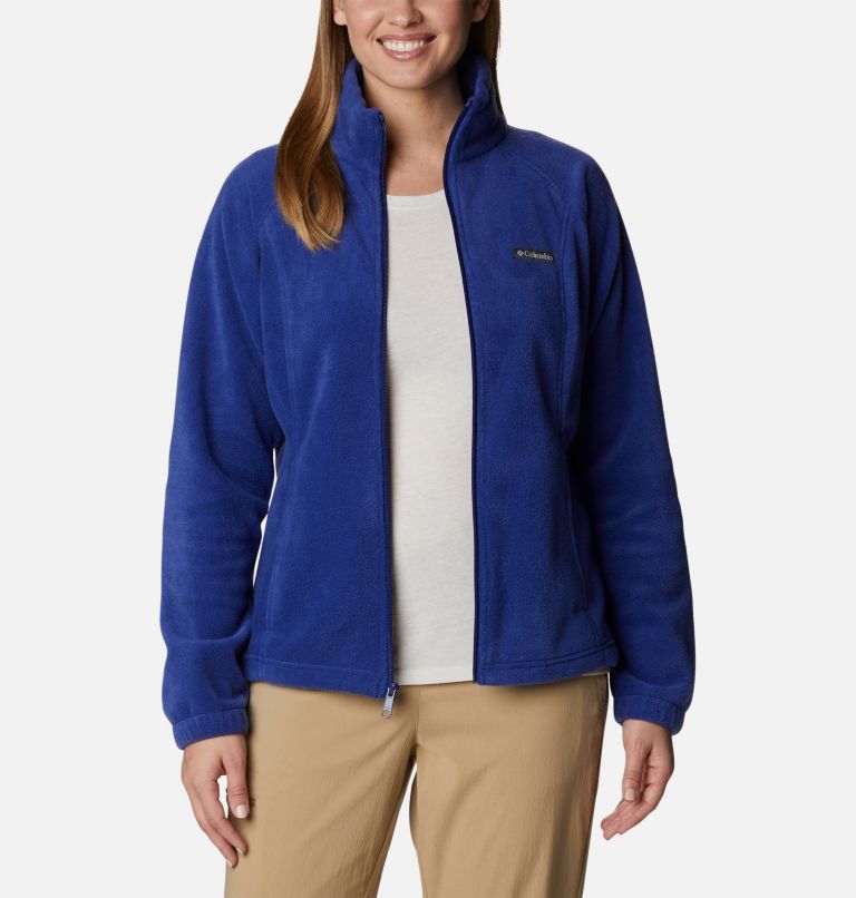 Women’s Benton Springs Full Zip Fleece Jacket, Color: Dark Sapphire, image 7