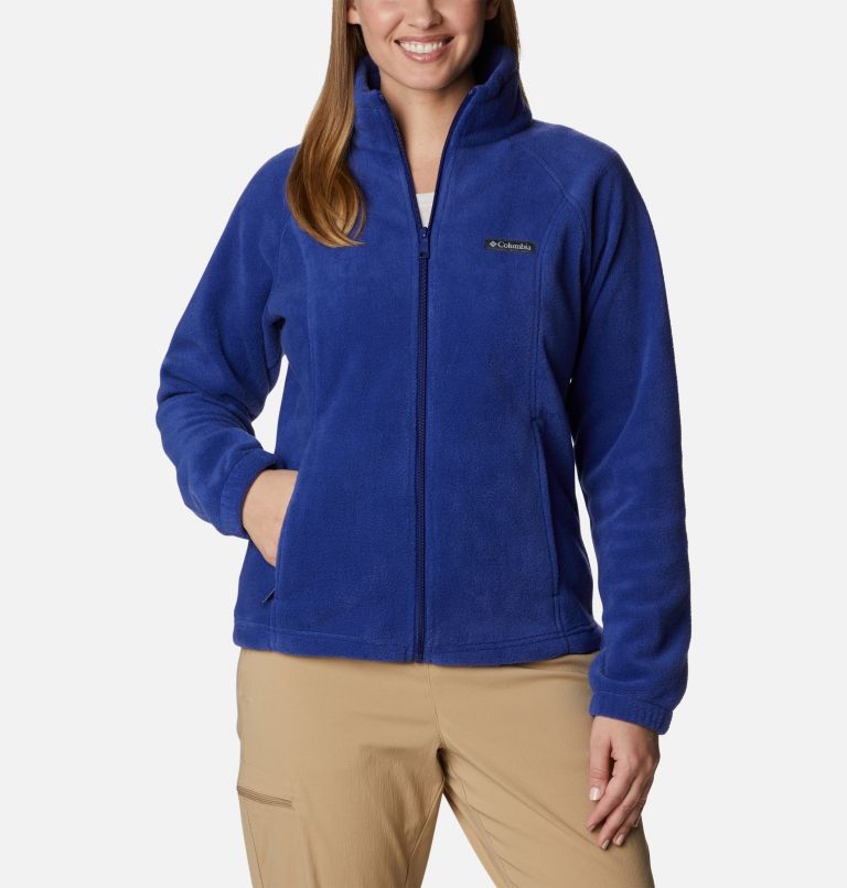 Thumbnail: Women’s Benton Springs Full Zip Fleece Jacket, Color: Dark Sapphire, image 1