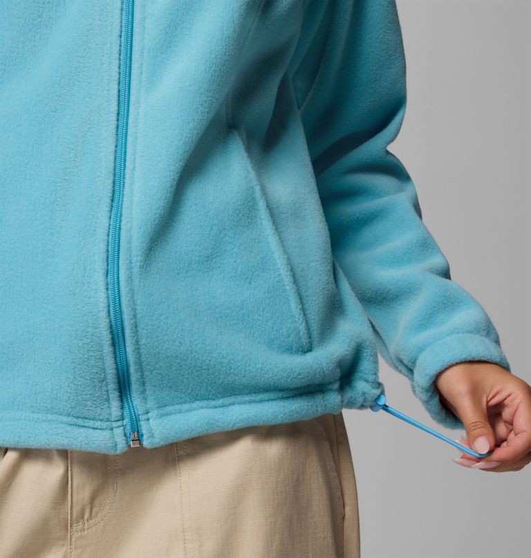 Women's Benton Springs Full Zip Fleece Jacket, Color: Vintage Blue, image 6