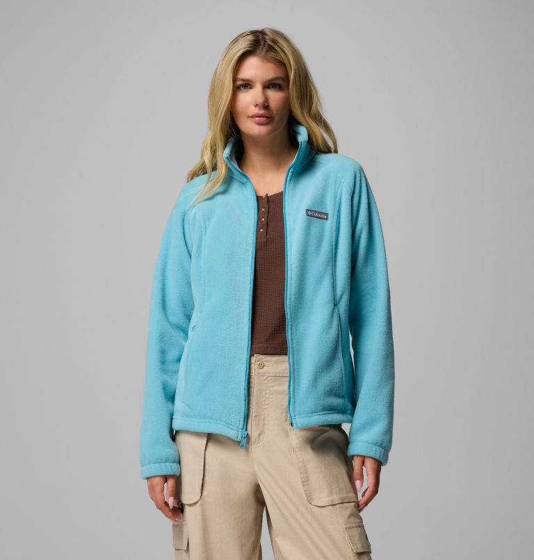 Women's Benton Springs Full Zip Fleece Jacket, Color: Vintage Blue, image 7