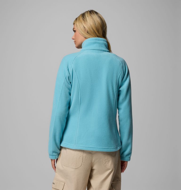 Women's Benton Springs Full Zip Fleece Jacket, Color: Vintage Blue, image 3