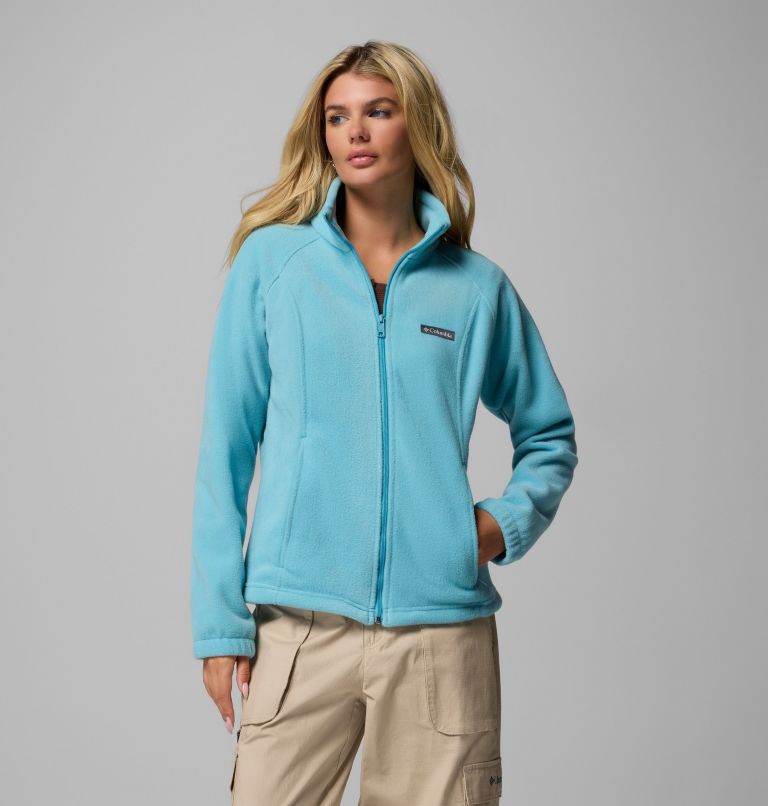Women's Benton Springs Full Zip Fleece Jacket, Color: Vintage Blue, image 1