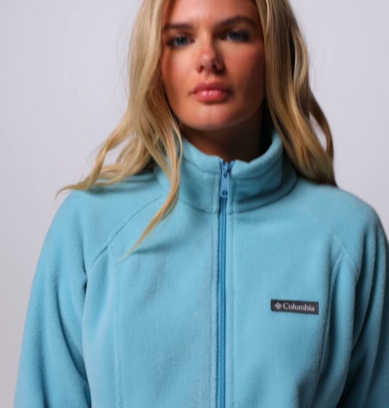 Women's Benton Springs Full Zip Fleece Jacket, Color: Vintage Blue