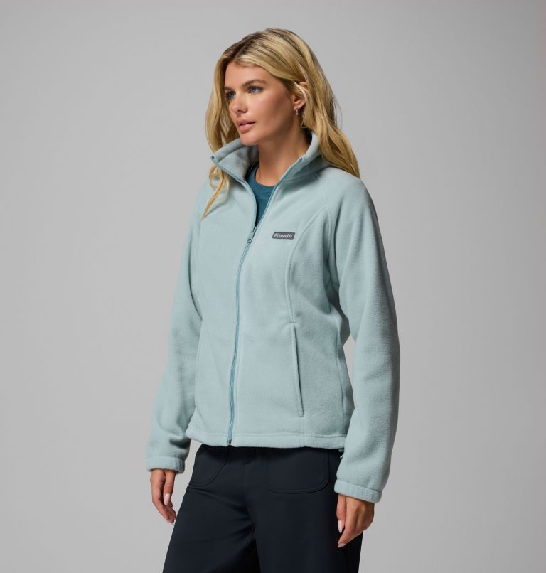 Women's Benton Springs Full Zip Fleece Jacket, Color: Crushed Blue, image 4