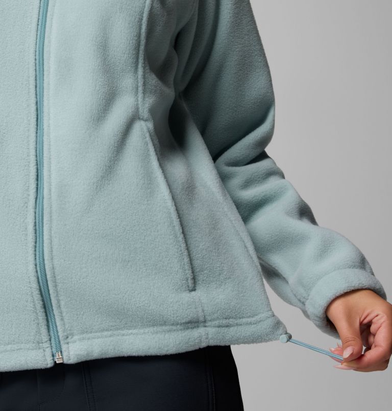 Women's Benton Springs Full Zip Fleece Jacket, Color: Crushed Blue, image 6
