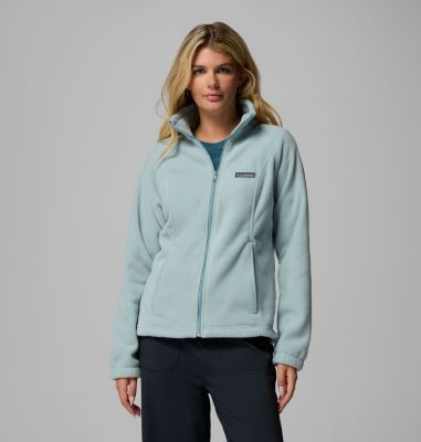 Women's Benton Springs Full Zip Fleece Jacket, Color: Crushed Blue, image 9