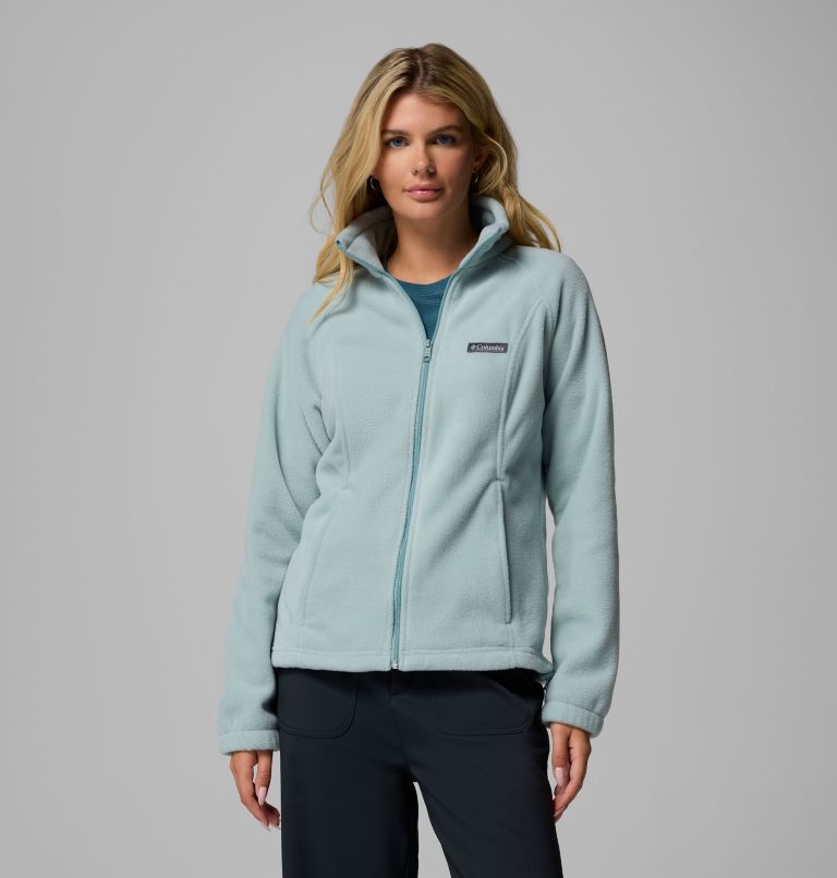 Women's Benton Springs Full Zip Fleece Jacket, Color: Crushed Blue, image 1