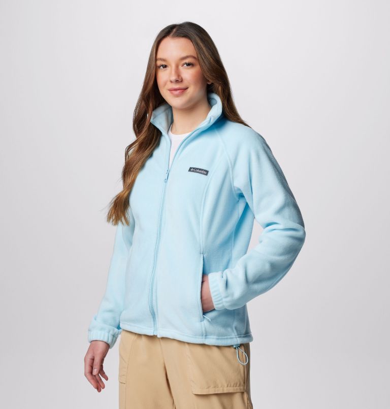 Women's Benton Springs Full Zip Fleece Jacket, Color: Spring Blue, image 4