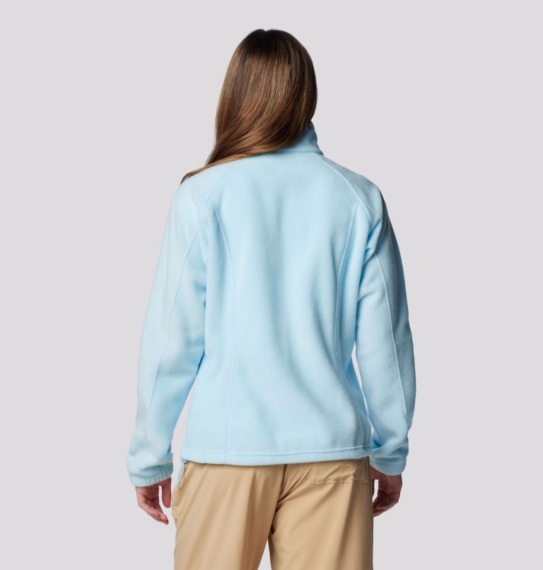Women's Benton Springs Full Zip Fleece Jacket, Color: Spring Blue, image 2