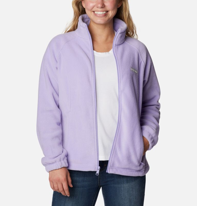 Thumbnail: Women's Benton Springs Full Zip Fleece Jacket, Color: Frosted Purple, image 7