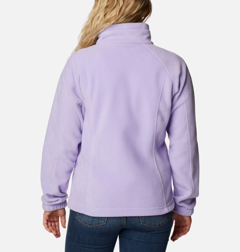 Thumbnail: Women's Benton Springs Full Zip Fleece Jacket - Petite, Color: Frosted Purple, image 2