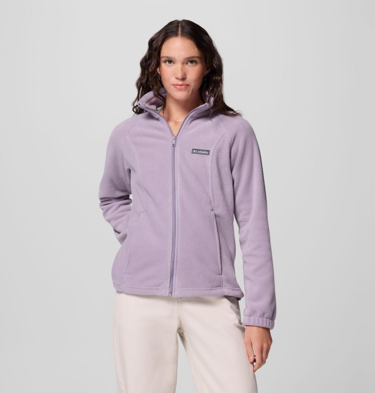 Women's Benton Springs Full Zip Fleece Jacket, Color: Shale Purple, image 5